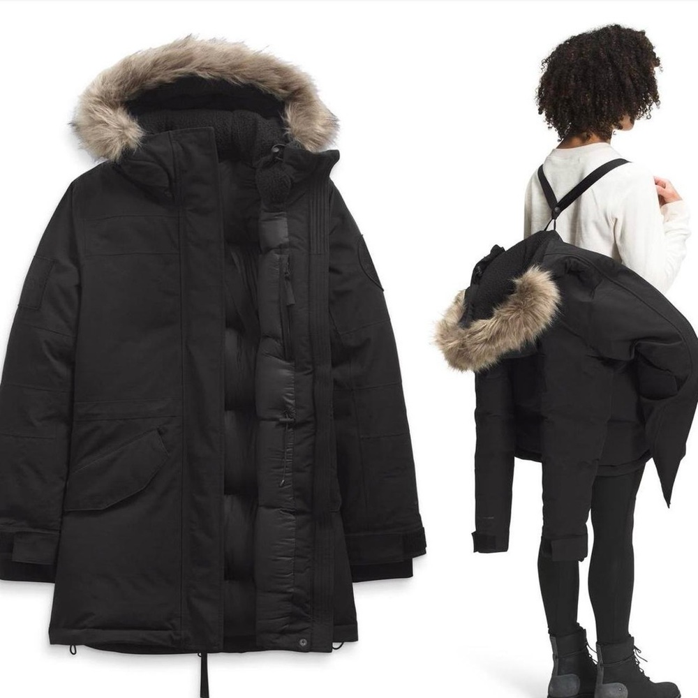 The North Face Expedition McMurdo Parka - Women's with Faux Fur - Picture 4 of 7